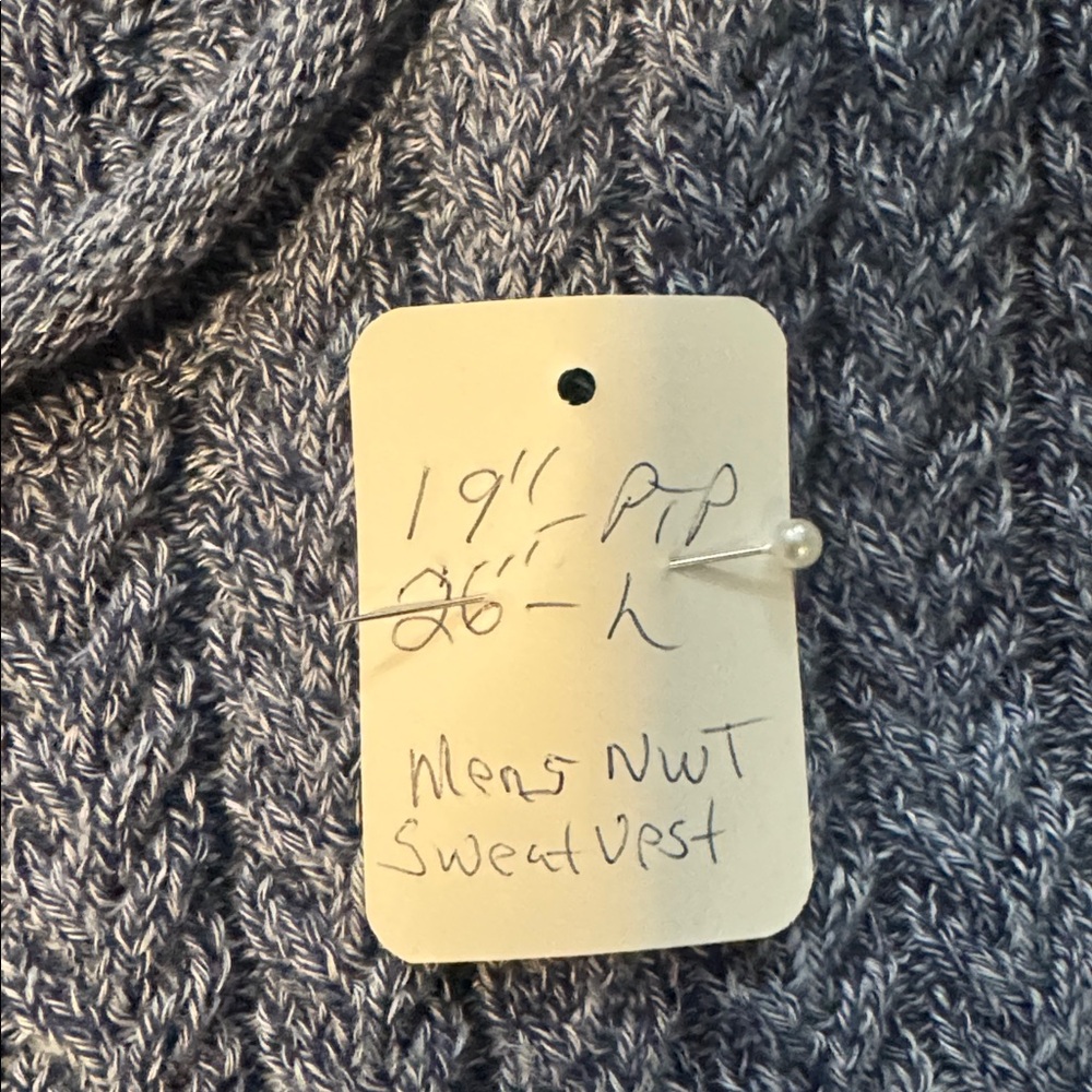 Nautica Jeans Men’s Sweater Vest XL | Laguna Beach Knit | New With Tags - Picture 8 of 8